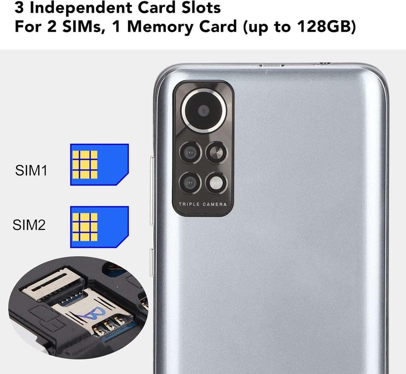 woobles Cell Phones, 128G Expansion 8GB ROM 4.66in 100240V 3000mAh Battery 5MP Front Camera Unlocked Mobile Phones for Mobile Phones (US Plug) - Image 4